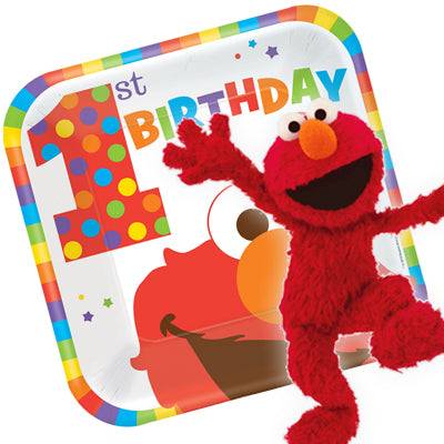Sesame Street Elmo Turns One Party Supplies
