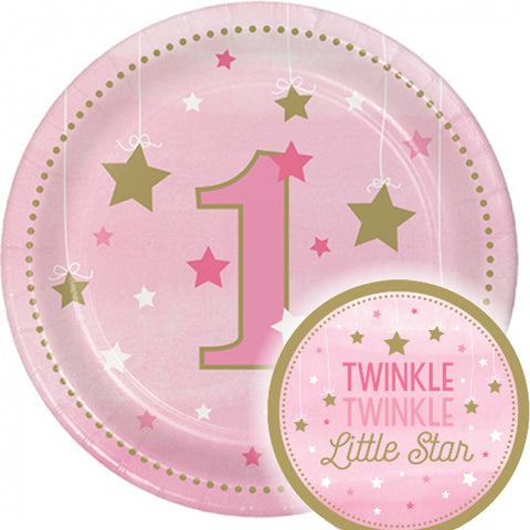 One Little Star Girl Party Supplies