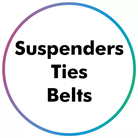 Suspenders Ties Belts