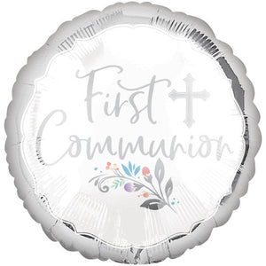 Holy Communion Foil Balloon 45cm Each