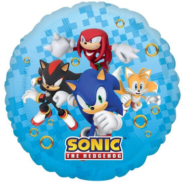 Sonic the Hedgehog Foil Balloon 45cm Each