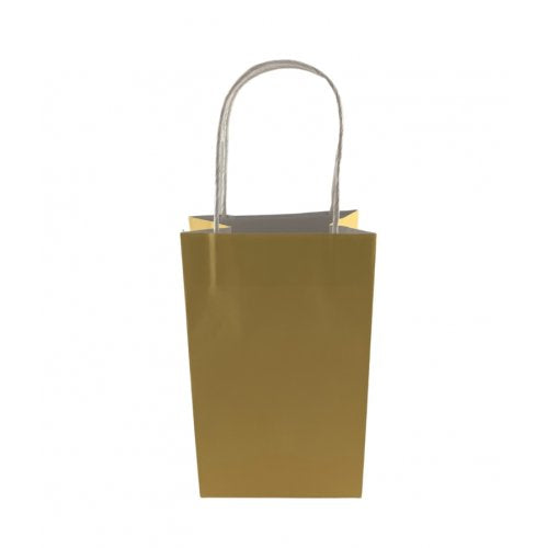 Pastel Lemon Paper Party Bag 21.5cm x 13cm x 8cm 5pk