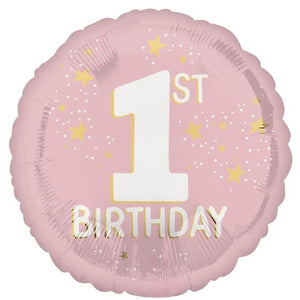 Little Miss One-derful Foil Balloon 45cm Each