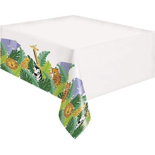Animal Safari Printed Tablecover 137cm X 213cm Each