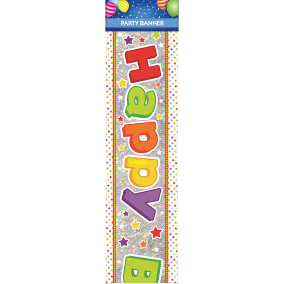 Happy Birthday Add an Age Banner Each