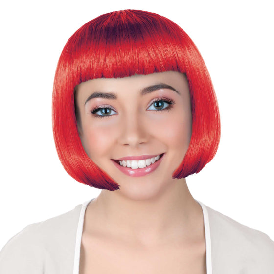 Team Spirit Red Bob Wig