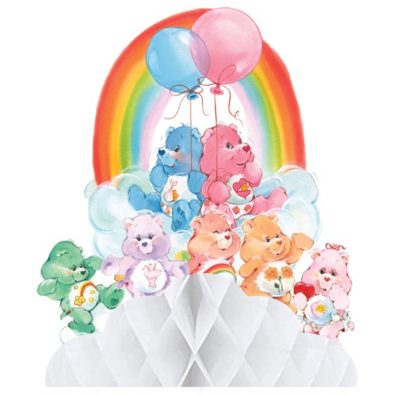 Care Bears Honeycomb Centrepiece 27cm x 33cm Each