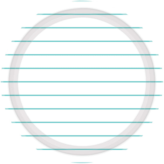 Stripes Round NPC Lunch Paper Plates 23cm 8pk