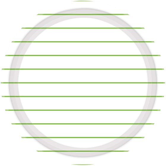 Stripes Round NPC Lunch Paper Plates 23cm 8pk