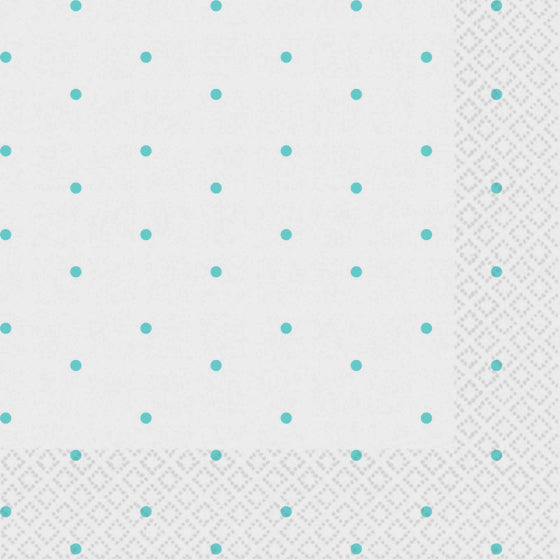Dots Beverage Napkins 2-Ply 16pk
