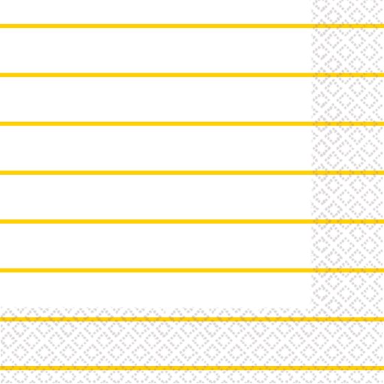 Stripes Lunch Napkins 2-Ply 16pk