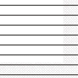 Stripes Lunch Napkins 2-Ply FSC 16pk