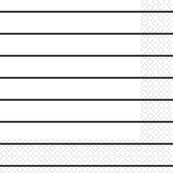 Stripes Lunch Napkins 2-Ply 16pk