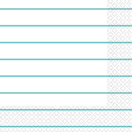 Stripes Lunch Napkins 2-Ply 16pk