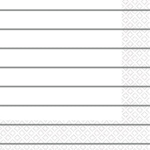 Stripes Lunch Napkins 2-Ply FSC 16pk