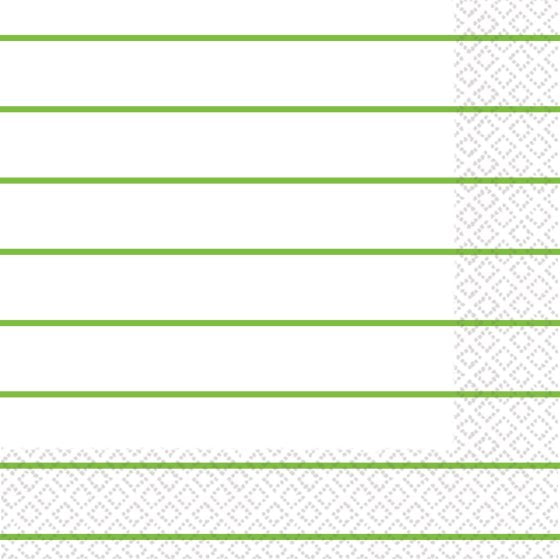 Stripes Lunch Napkins 2-Ply 16pk