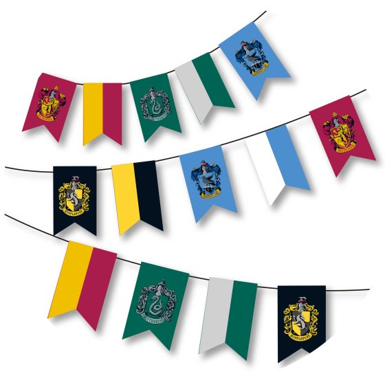 Harry Potter Flag Pennant Banner FSC 4.57m Each