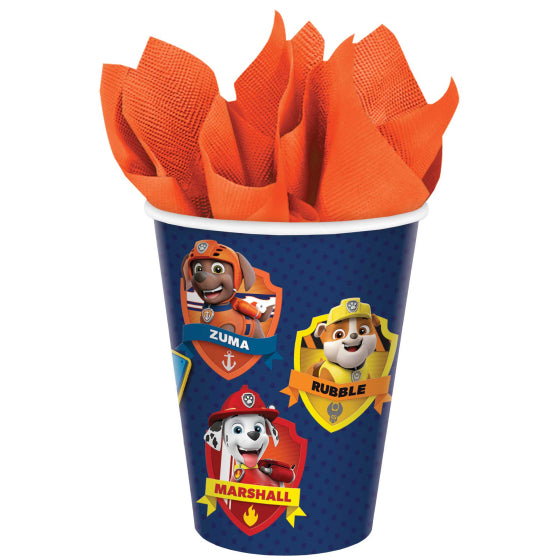 Paw Patrol Adventures HC Paper Cups 266ml 8pk