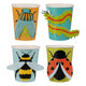 Bugging Out Bug Cups 11cm x 23cm 8pk