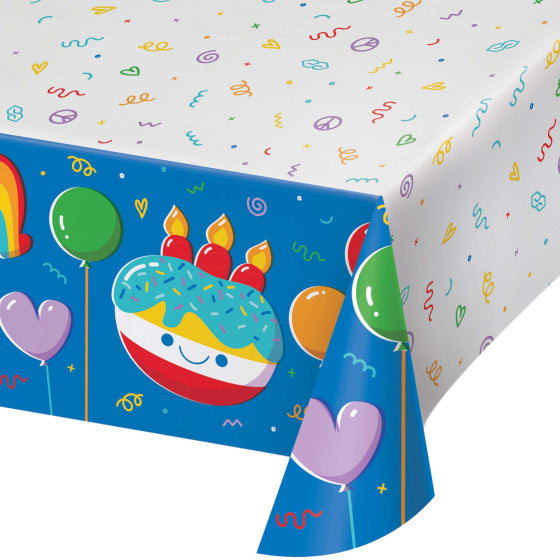 Bubbly Birthday Tablecover Each