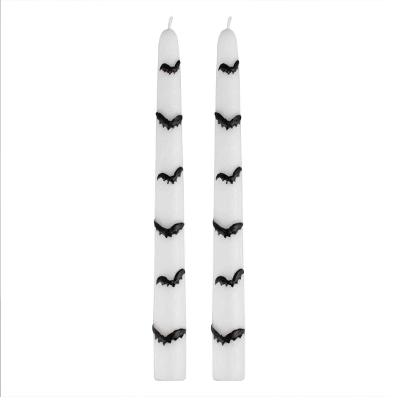 Deadly Soiree Bat Dinner Candles 2pk