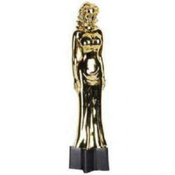 Awards Night Female Statuette Trophy Decoration 22cm Each