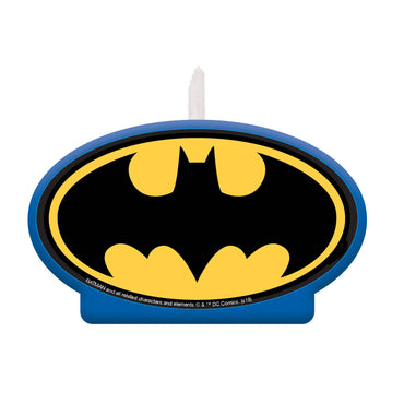 Batman Heroes Unite Candle  11cm Each - Party Savers