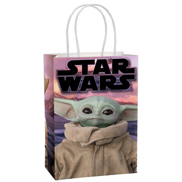 The Mandalorian Star Wars Create Your Own Paper Kraft Bags 8pk - Party Savers