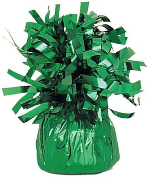 Green Foil Balloon Weight - Party Savers