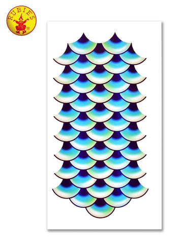 Mermaid Scales Large Tattoo Kit - Party Savers