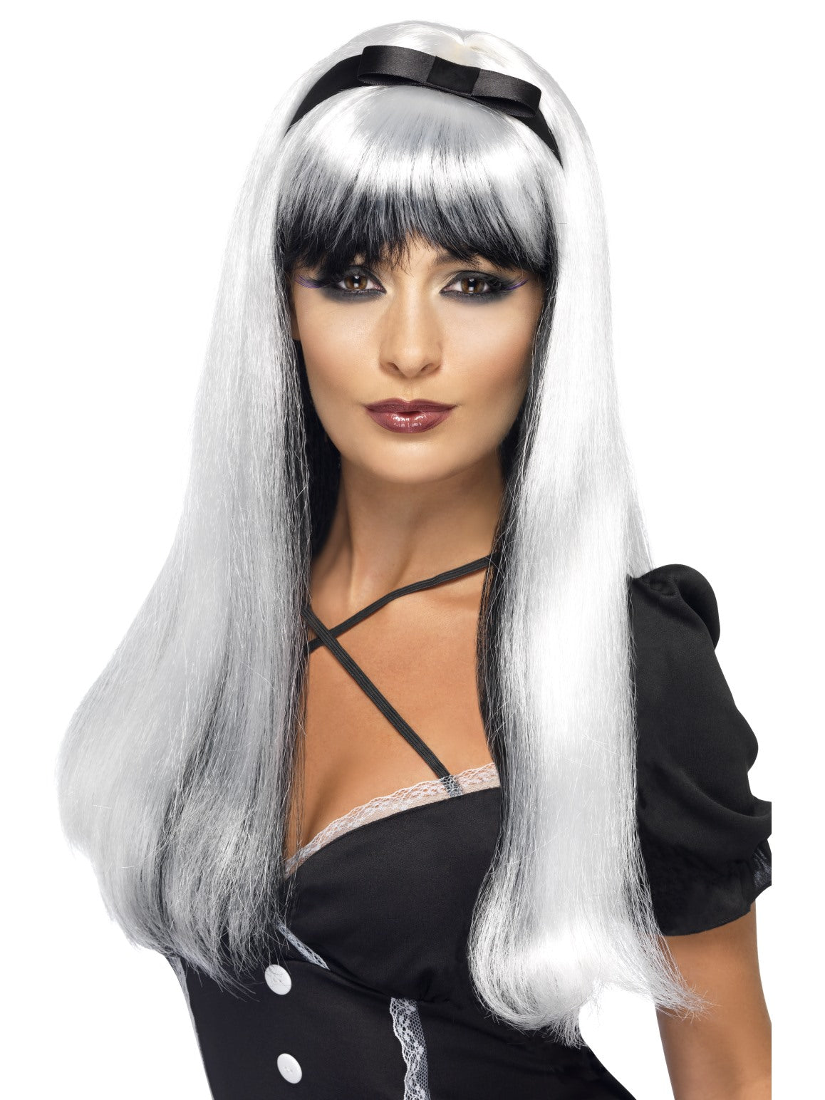 White Bewitching Wig - Party Savers