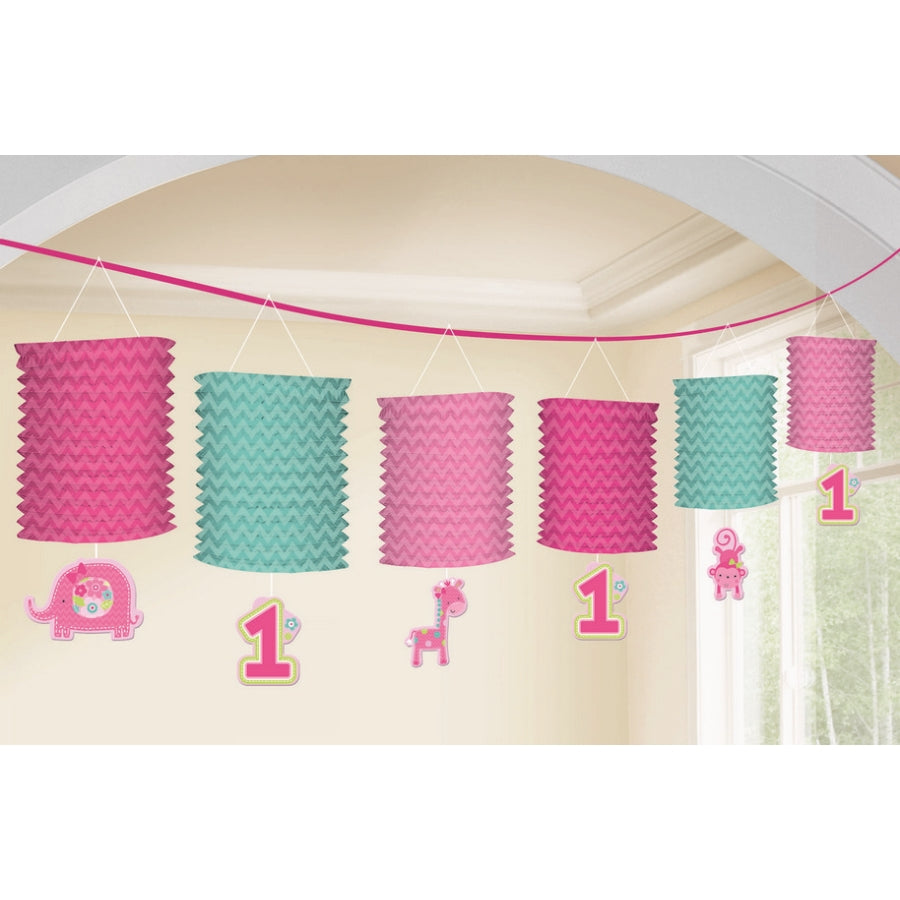 One Wild Girl Lantern Garland - Party Savers