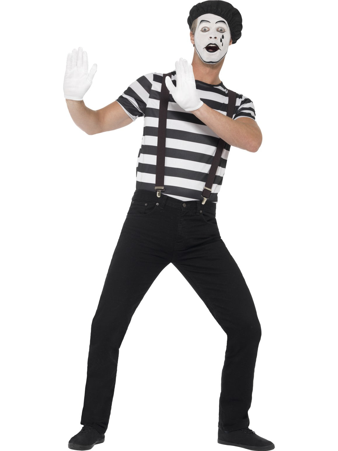 Mens Costume - Gentleman Mime Artist - Party Savers