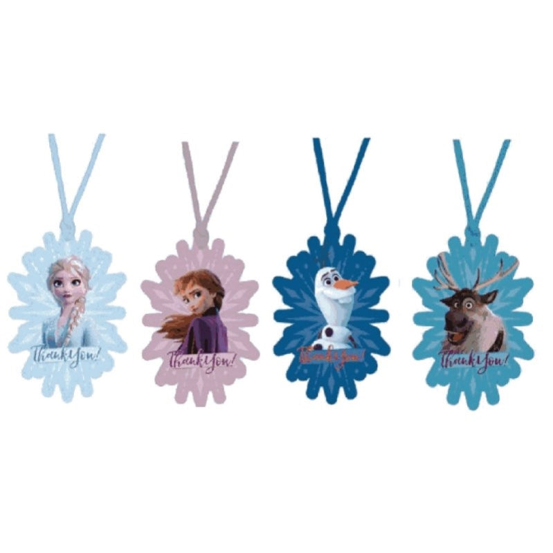 Frozen 2 Thank You Tags 8pk - Party Savers