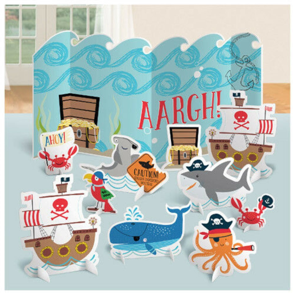 Ahoy Birthday Table Decorating Kit - Party Savers
