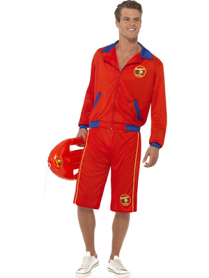 Mens Costume - Baywatch Beach Lifeguard - Party Savers