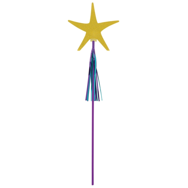 Mermaid Wishes Starfish Wands 6pk - Party Savers