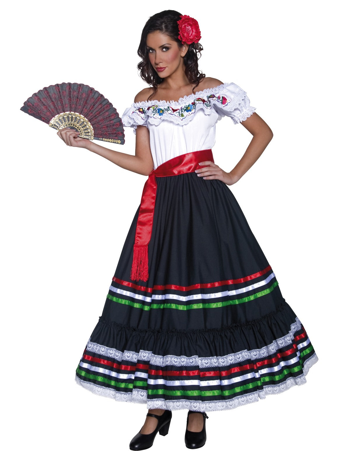 Womens Costume - Authentic Western Sexy Senorita - Party Savers