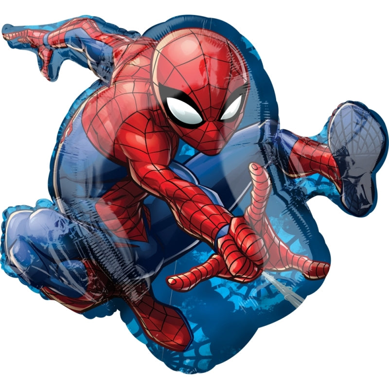 Spider-Man SuperShape Foil Balloon 43cm x 73cm - Party Savers
