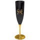 Glitz & Glam VIP Plastic Champagne Glasses 147ml 4pk