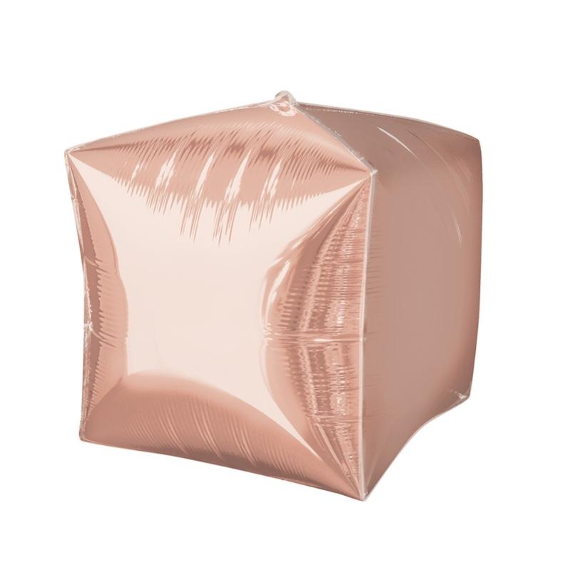Pink Cubez Foil Balloon 38cm x 38cm - Party Savers