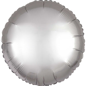 Emerald Satin Round Foil Balloon 43cm - Party Savers