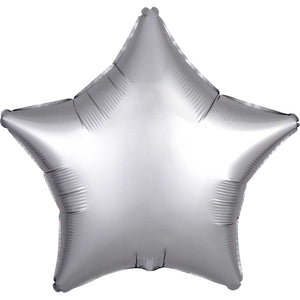 Gold Satin Star Foil Balloon 48cm - Party Savers
