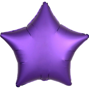 Emerald Satin Star Foil Balloon 48cm - Party Savers