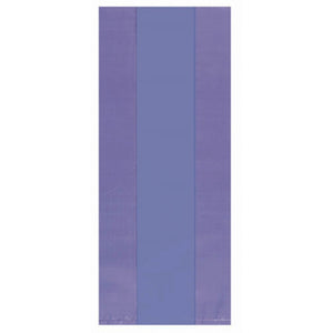 Bright Royal Blue Small Cello Party Bags 25pk - Party Savers