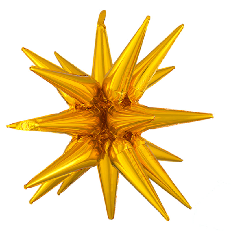 Gold Magic Star SuperShape 76cm x 88cm Each - Party Savers