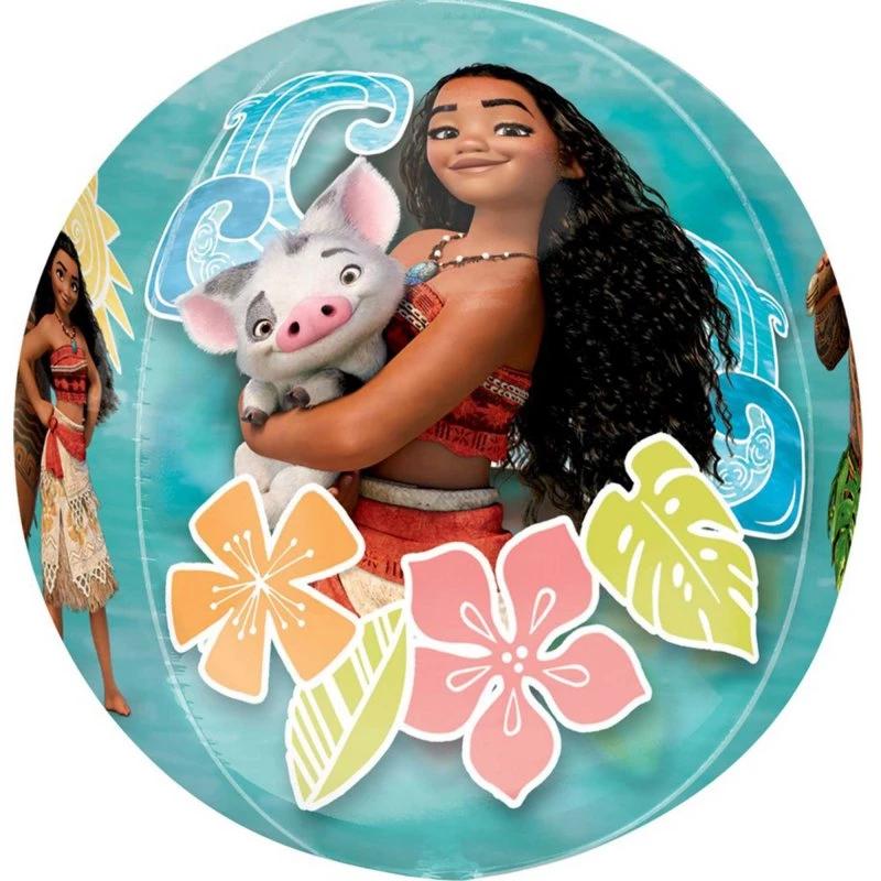 Moana Orbz Clear Balloon 38cm x 40cm - Party Savers