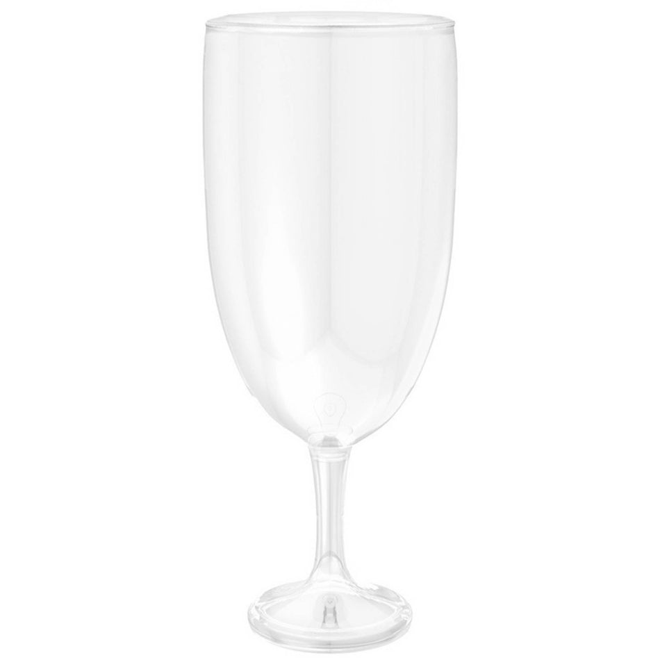 Tall Round Pedestal Jar Clear - Plastic - Party Savers