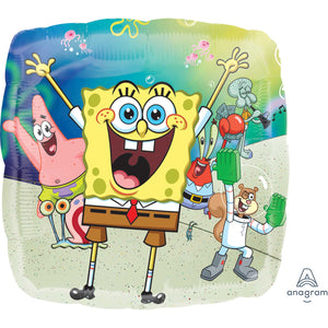 SpongeBob Squarepants Foil Balloon 45cm - Party Savers