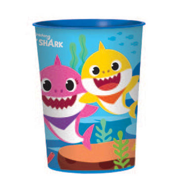 Baby Shark  Favor Cup Plastic 473ml Each - Party Savers